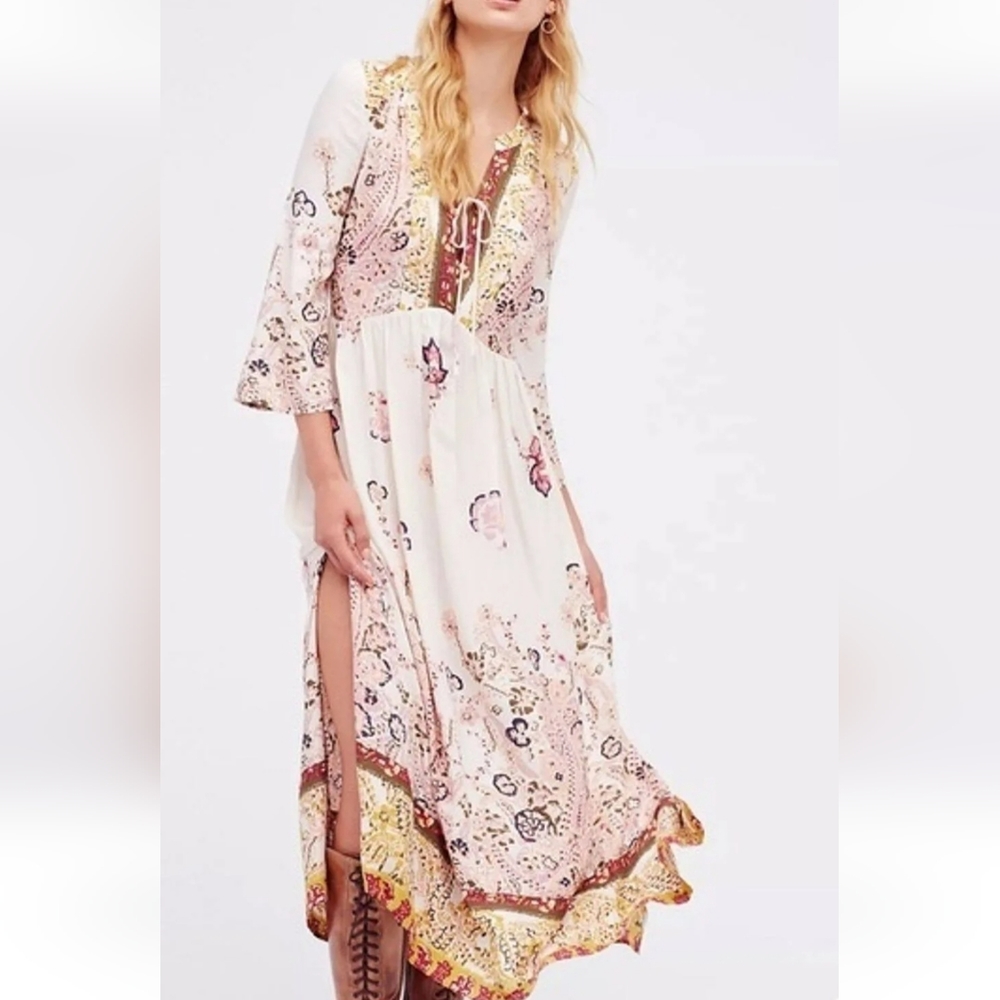 Free People If You Only Knew Boho Maxi Dress